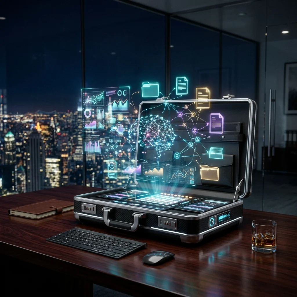 The AA-Briefcase Benchmark: When Frontier AI Meets Real Knowledge Work