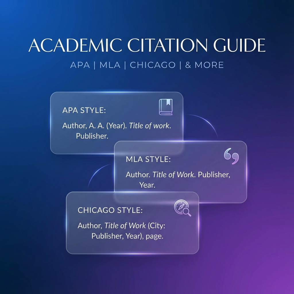 Academic Citation Guide