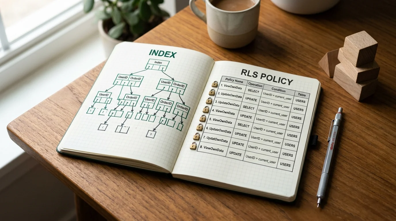 Supabase Postgres Best Practices — Schema, RLS, Indexes, and Query Rules