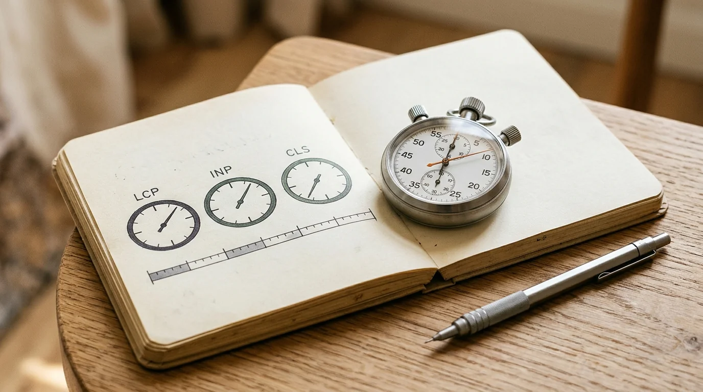 Web Performance Audit — Core Web Vitals Evidence, Not Guesswork